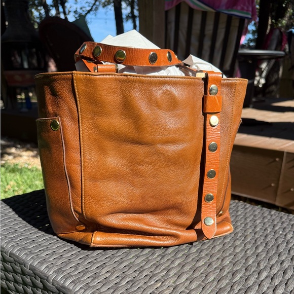 Hammitt Handbags - Hammitt Cognac *RARE* Bucket Bag